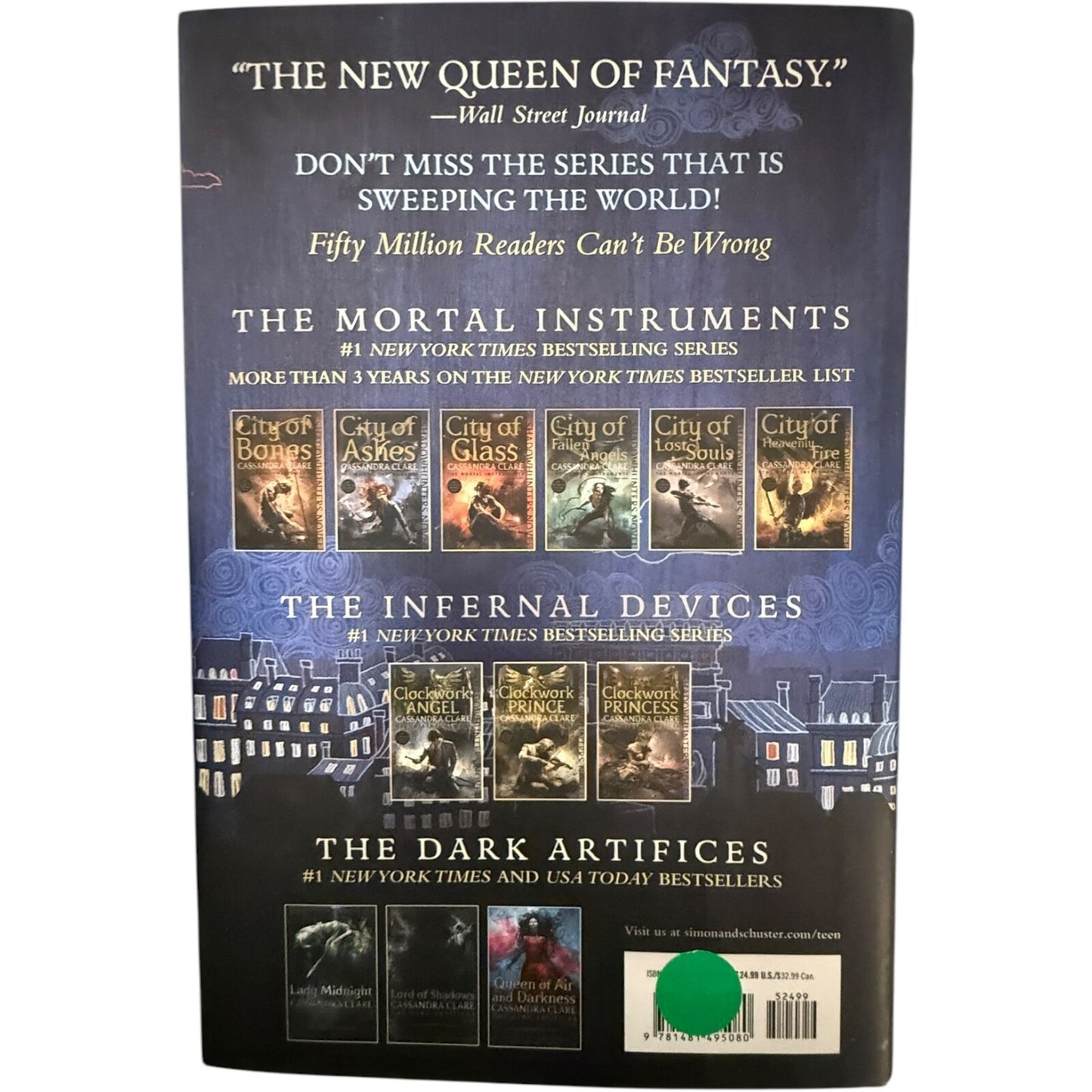 Cassandra Clare Shadowhunter Chronicles Book Collection - Must-Have Fantasy Set