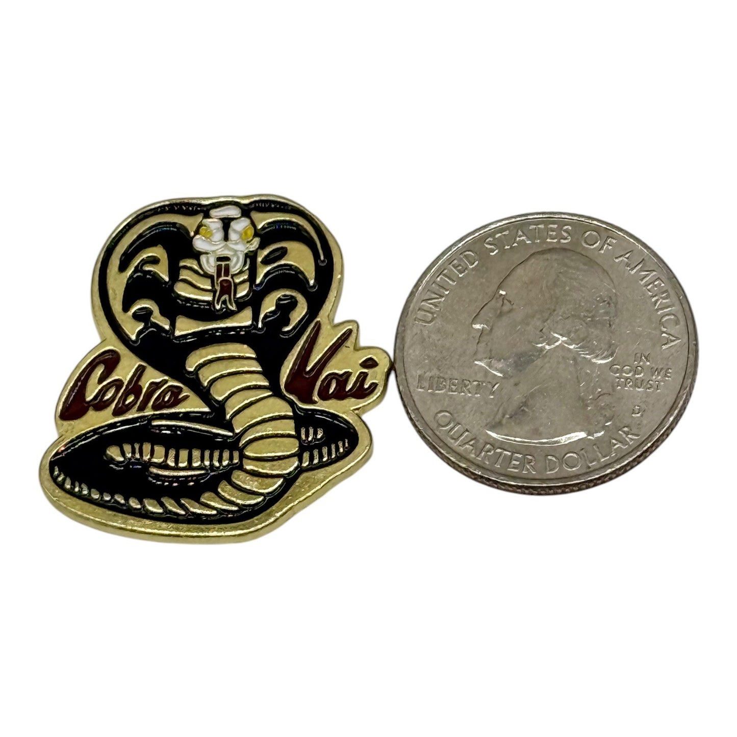 Cobra Kai Logo The Karate Kid Movie Lapel Enamel Pin