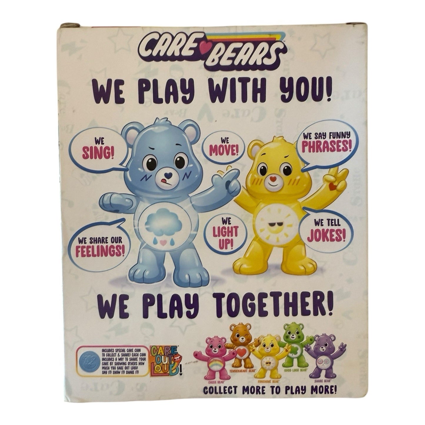 Interactive 2020 Care Bears Grumpy Bear Lot of 2 – Blue Toys New 50+ Reactions