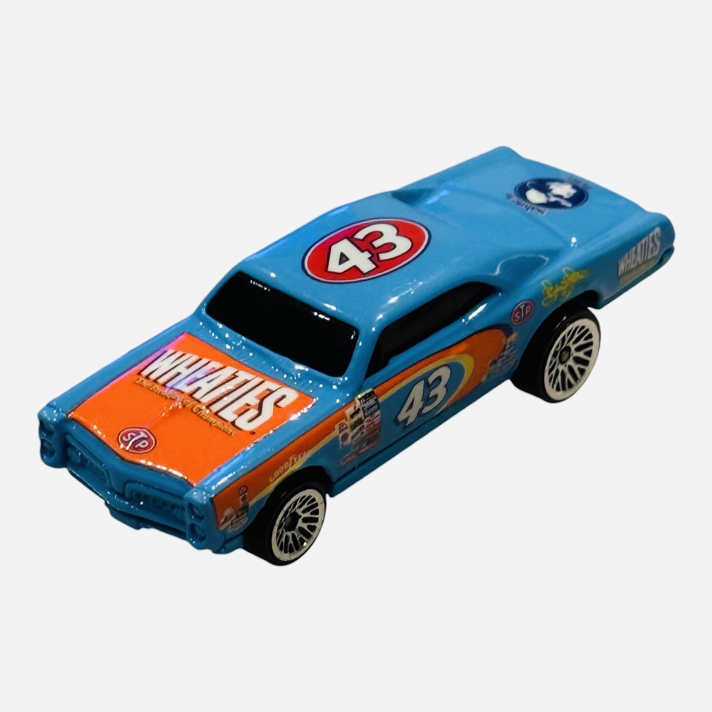 Hot Wheels '67 Pontiac GTO #43 Richard Petty General Mills Cereal 1:64 Diecast