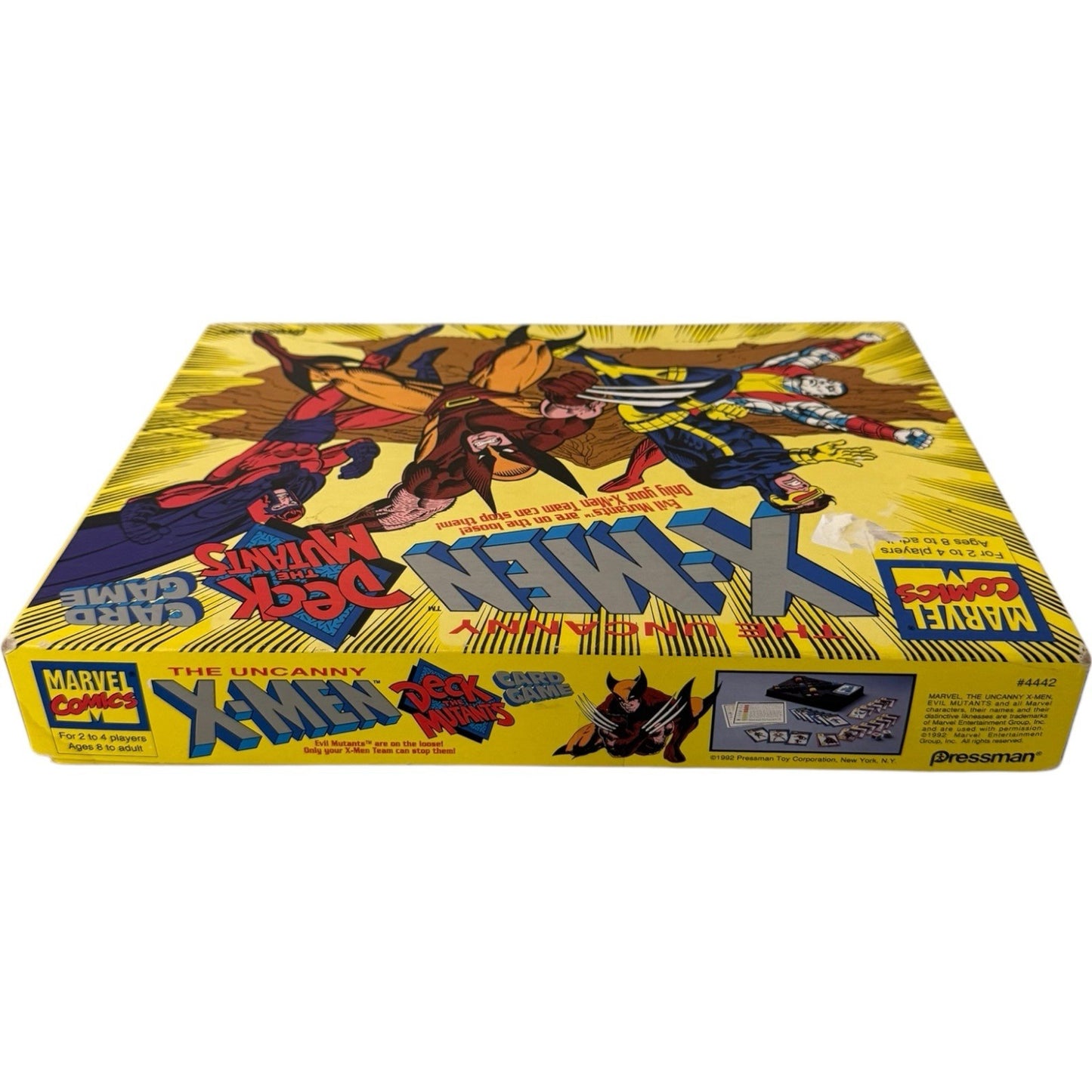 1992 Marvel Comics The Uncanny X-Men Deck The Mutants Card Game by Pressman