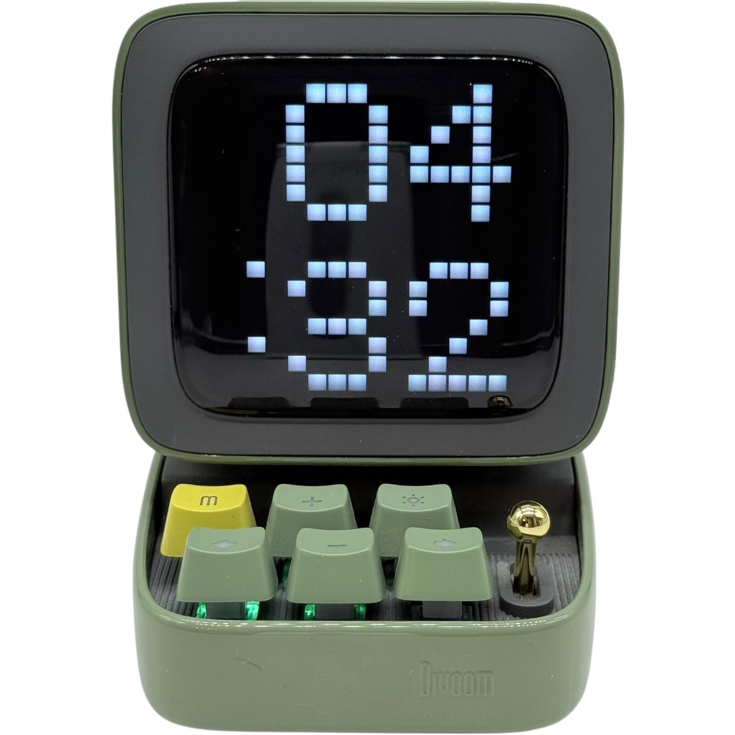 Divoom Ditoo Pixel Art Bluetooth Speaker Green – Portable Retro Design (Used)