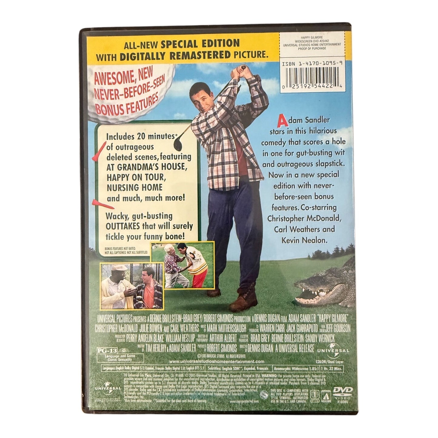 Adam Sandler Six-Movie Comedy Night DVD Collection (Used)