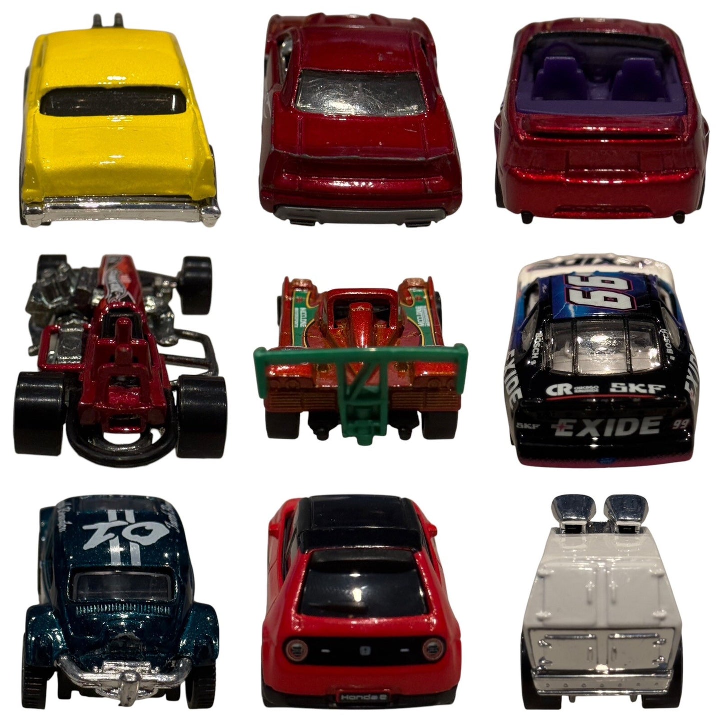 Lot of 18 Diecast Cars – Hot Wheels Matchbox Mix Vintage & Modern Loose