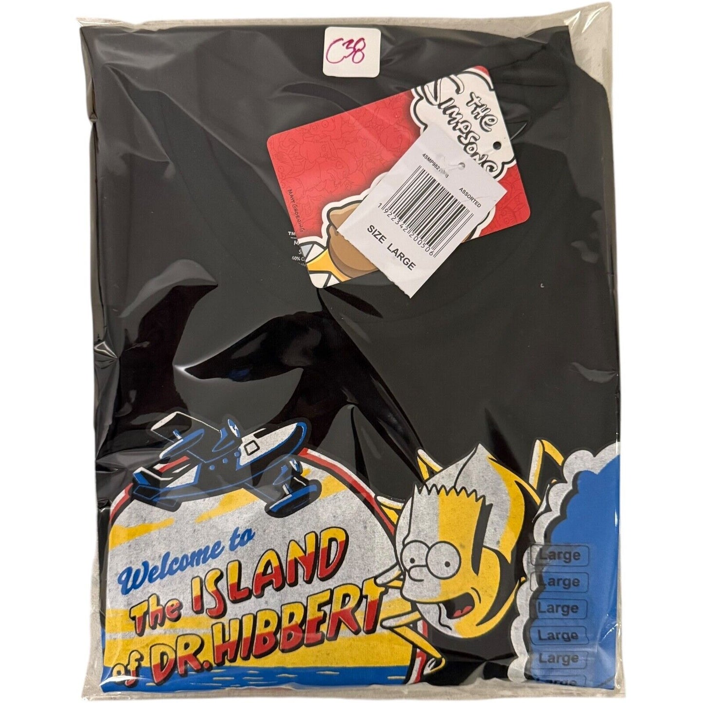 The Simpsons Treehouse of Horror Island of Dr Hibbert Shirt Size L