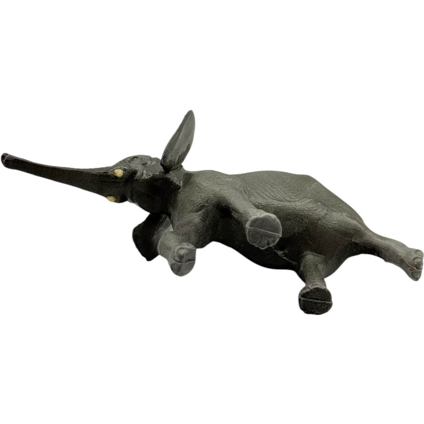 Elephant Figurine Statue Decor Animal Sculpture Home Accent Decoration