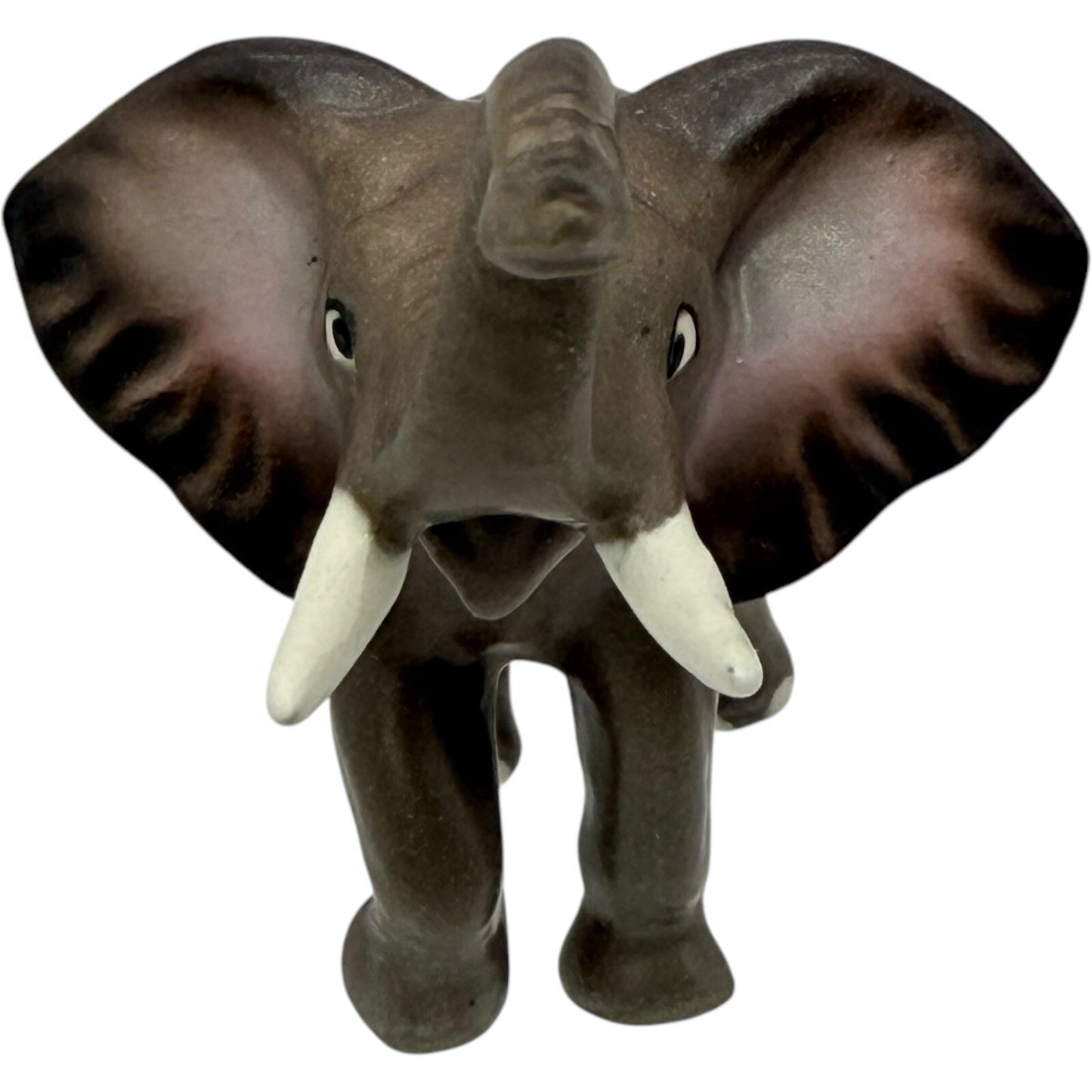 Elephant Figurine Statue Decor Animal Collectible Brown Home Decor 3 Inch