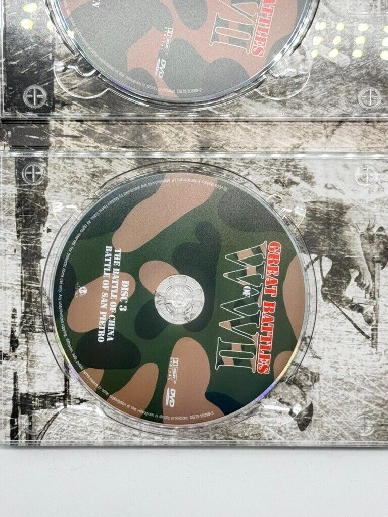 Great Battles of WWII Tin Box: 3 DVD Set