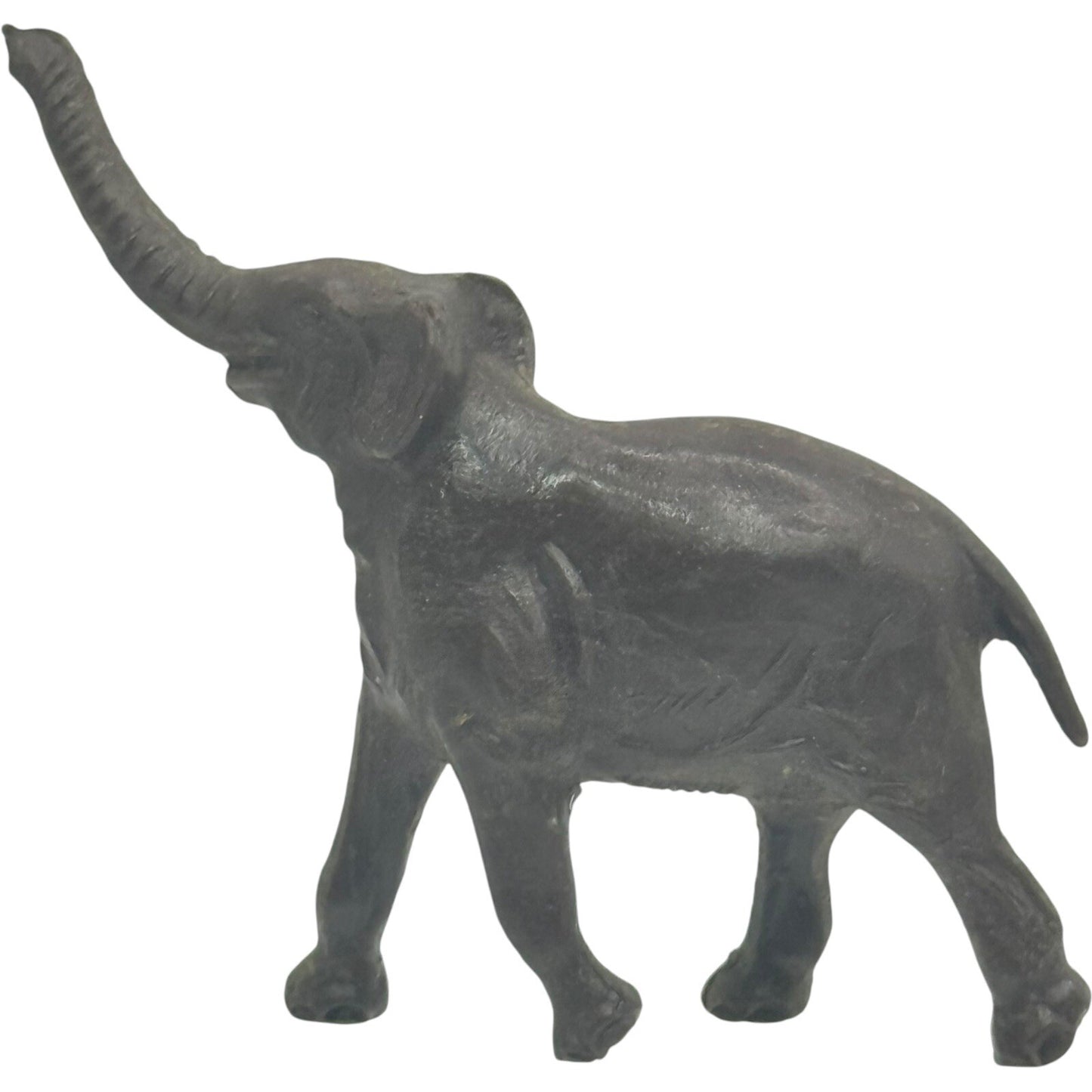 Elephant Statue Figurine Trunk Up Good Luck Decor Animal Accent Piece