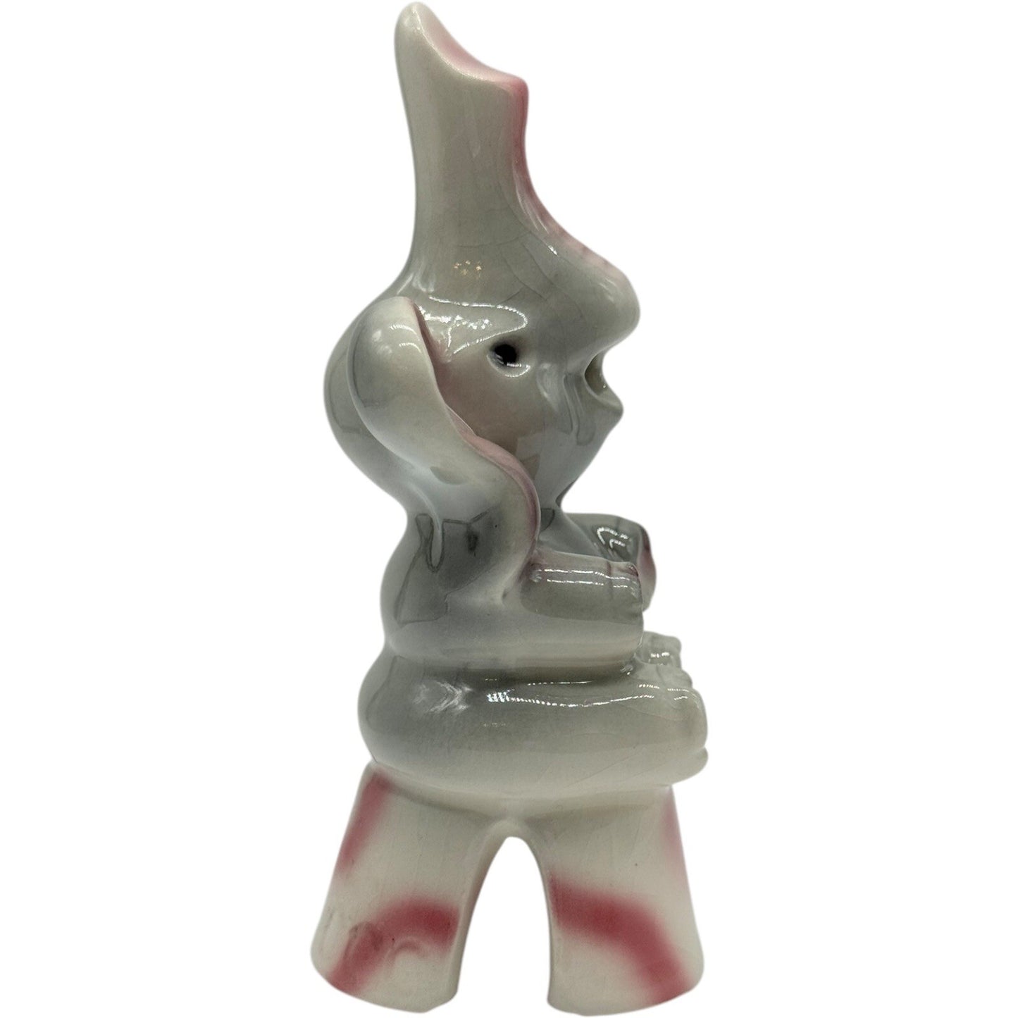 1940s Sitting Elephant Pie Bird by The Cardinal China Co. Rare VTG Collectible