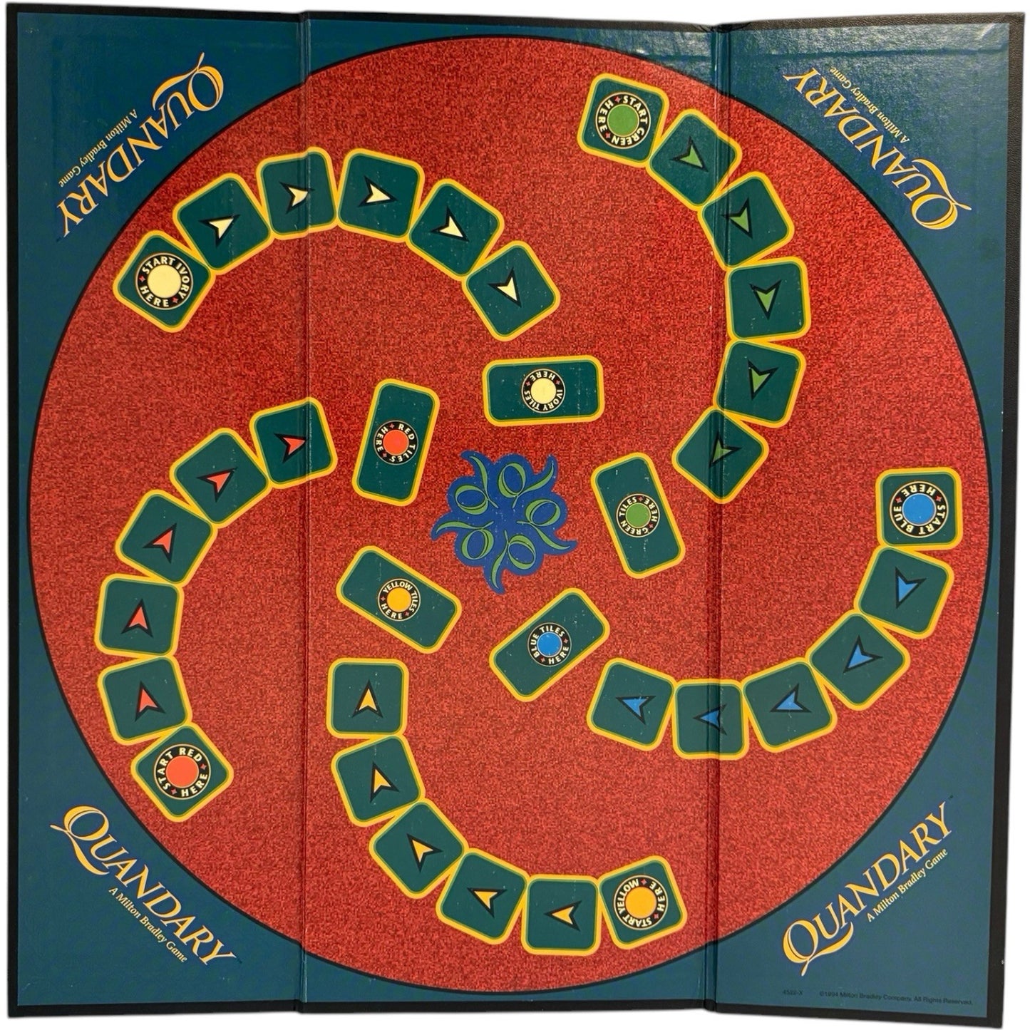 Quandary Board Game 1994 Milton Bradley Vintage Strategy Game – Complete Set