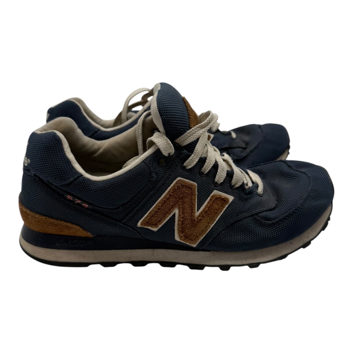 New Balance 574 Classics ML574BPN Men's Size 8 Blue Sneakers Vintage Style