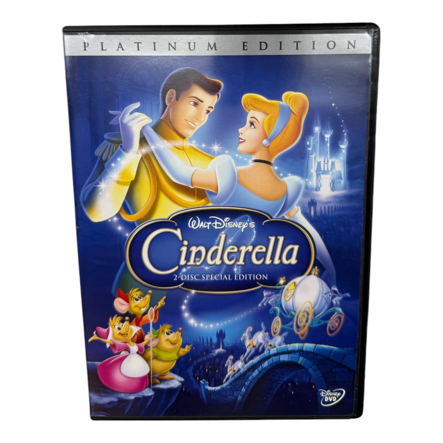 Disney Princess (4 DVD Lot) Sleeping Beauty, Snow White, Cinderella 1 and 2