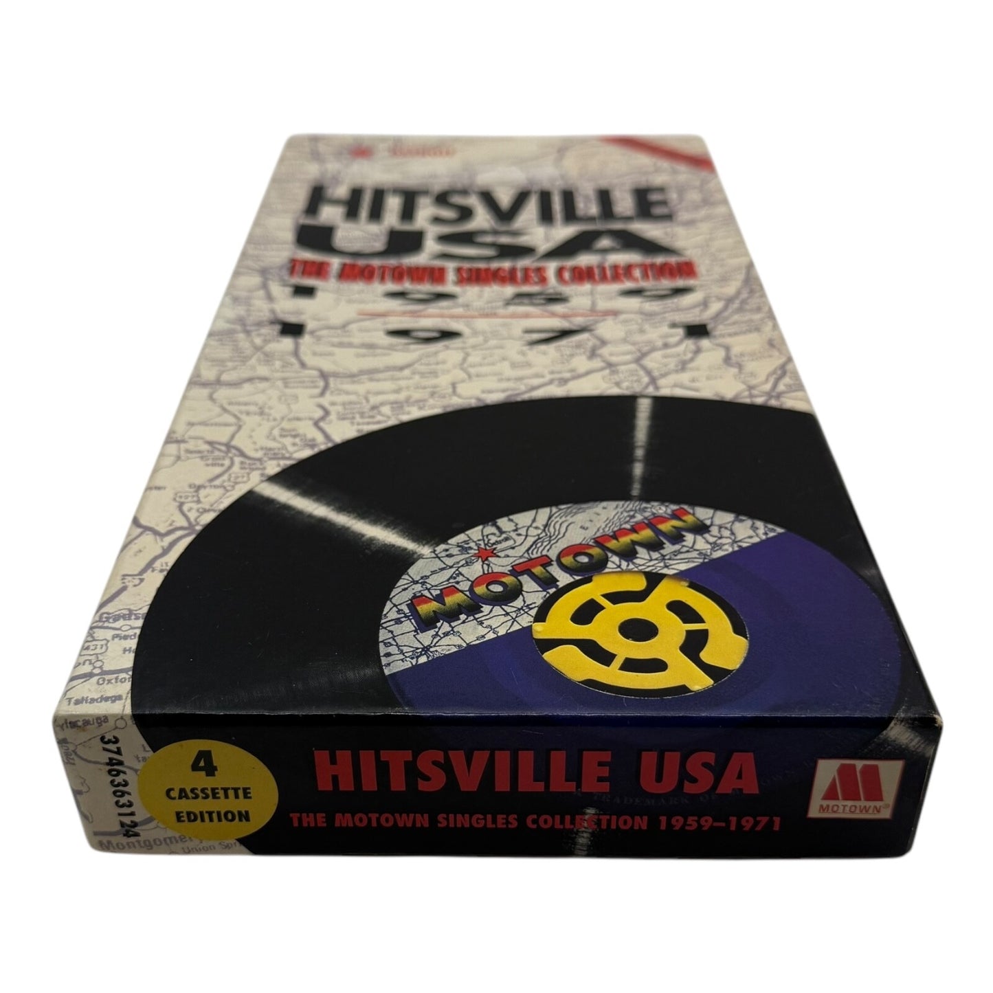 HITSVILLE USA The Motown Singles Collection 4 Cassette Tapes 1959 - 1971 Box Set