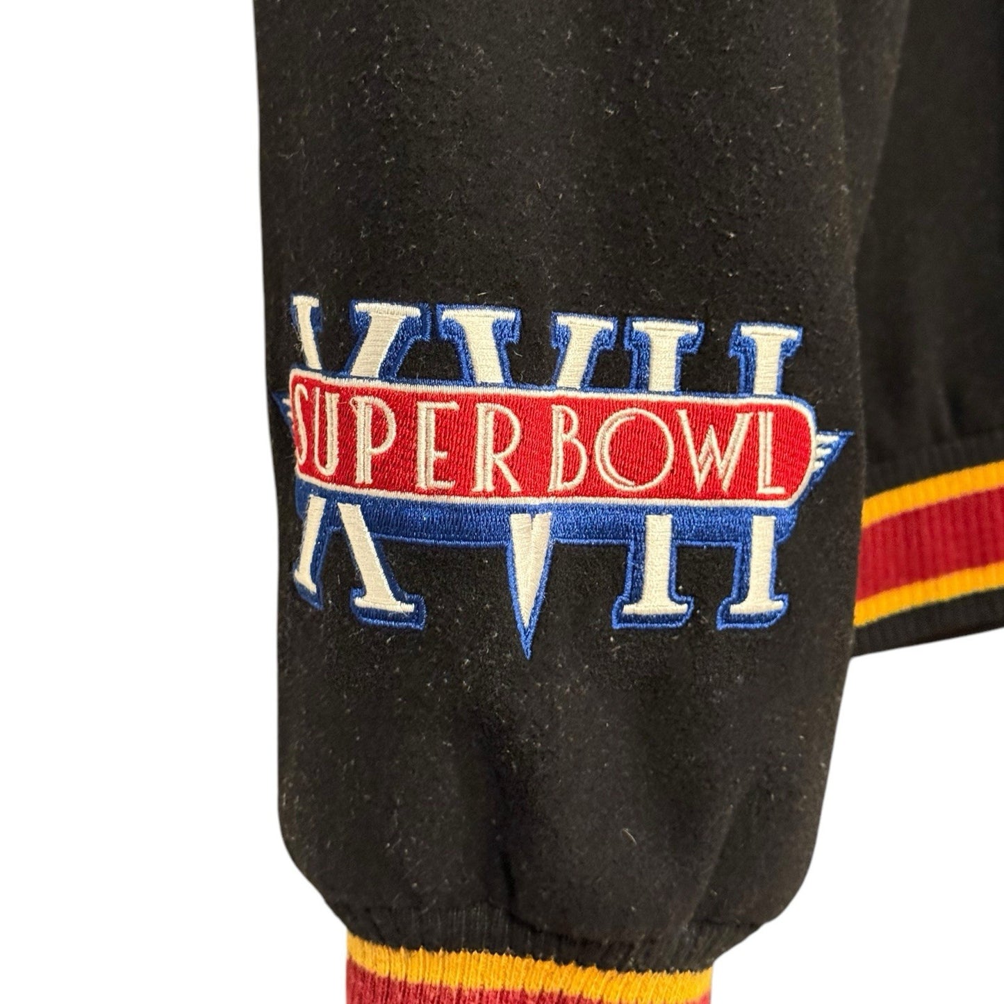Washington Redskins 3 Super Bowl Champions Varsity Reversible 2XL Rare & Flawed