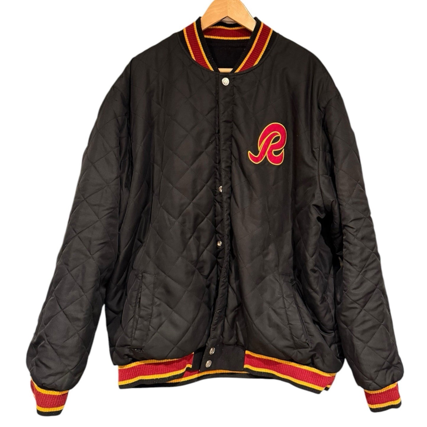 Washington Redskins 3 Super Bowl Champions Varsity Reversible 2XL Rare & Flawed