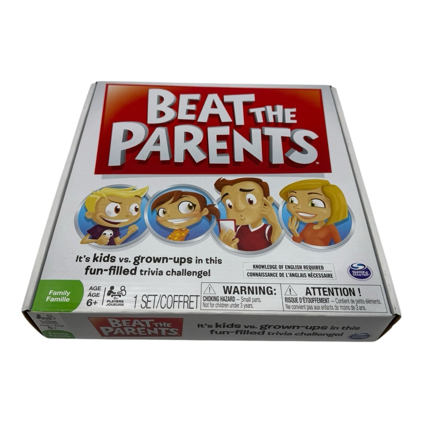 Beat The Parents Classic Trivia Game - Family Fun for Ages 6+