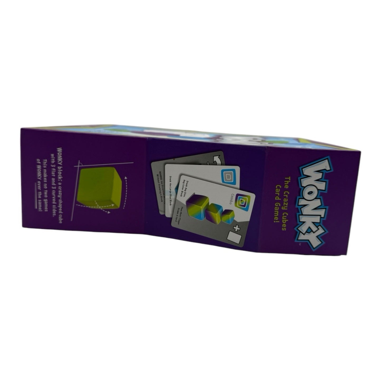 Wonky Crazy Cubes Card Game USAopoly 2015 - Fun Family Game
