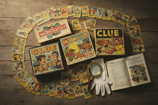 A Collector's Guide to Vintage Board Games and Trading Cards