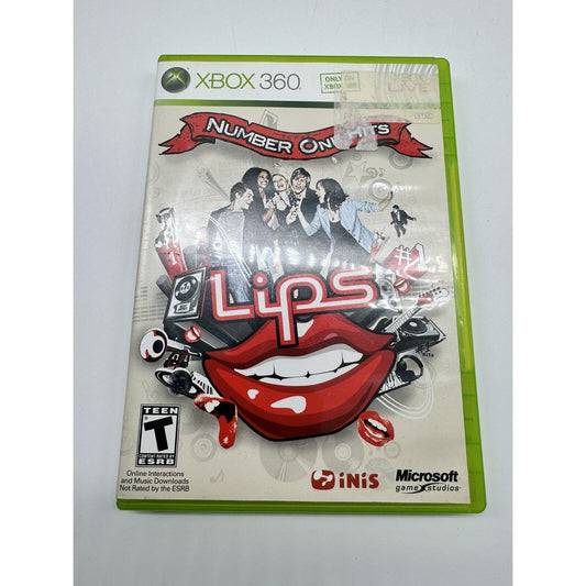 Lips Number One Hits Xbox 360 2009 Music Microsoft PG