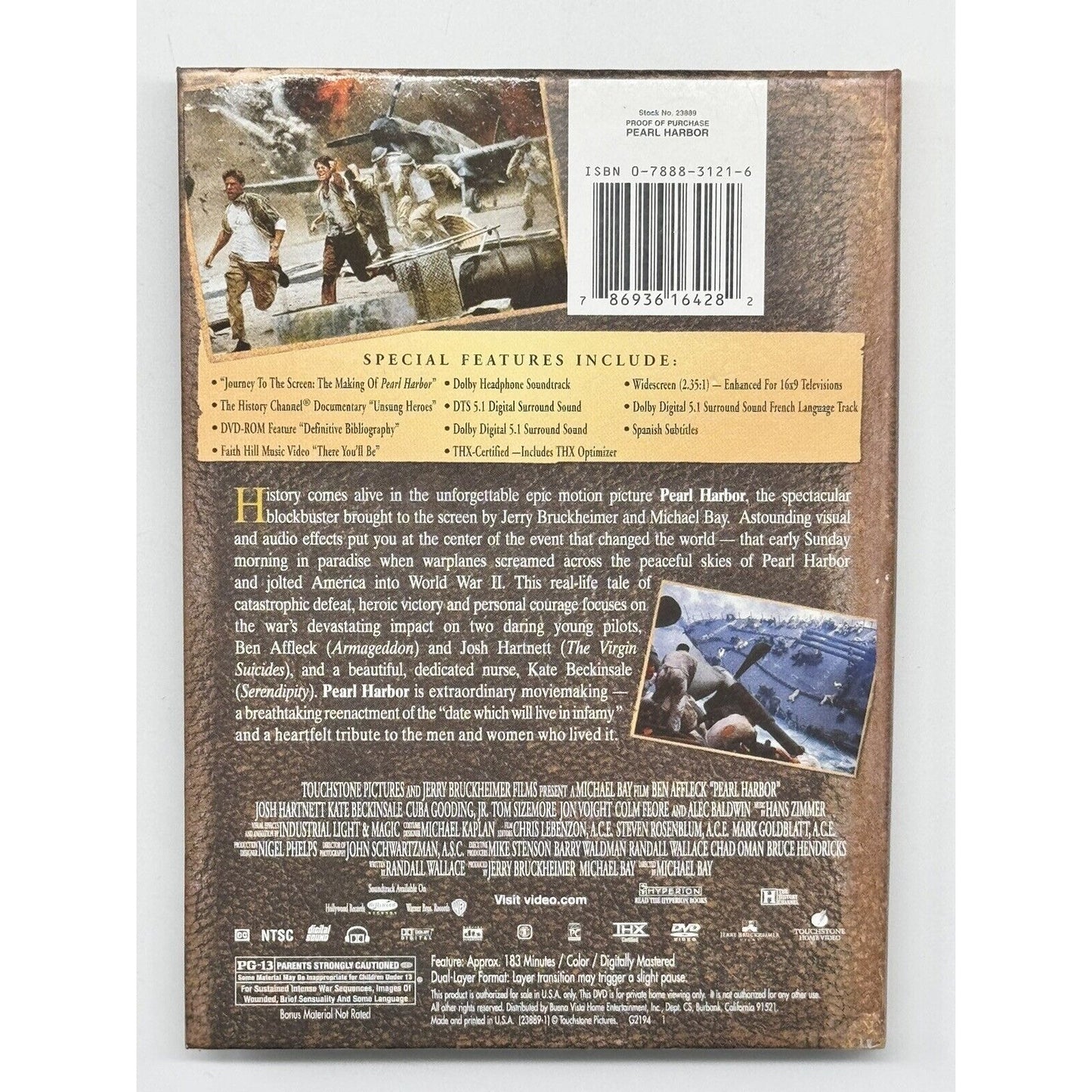 Pearl Harbor Two Disc 60th Anniversary Commemorative Edition  DVD