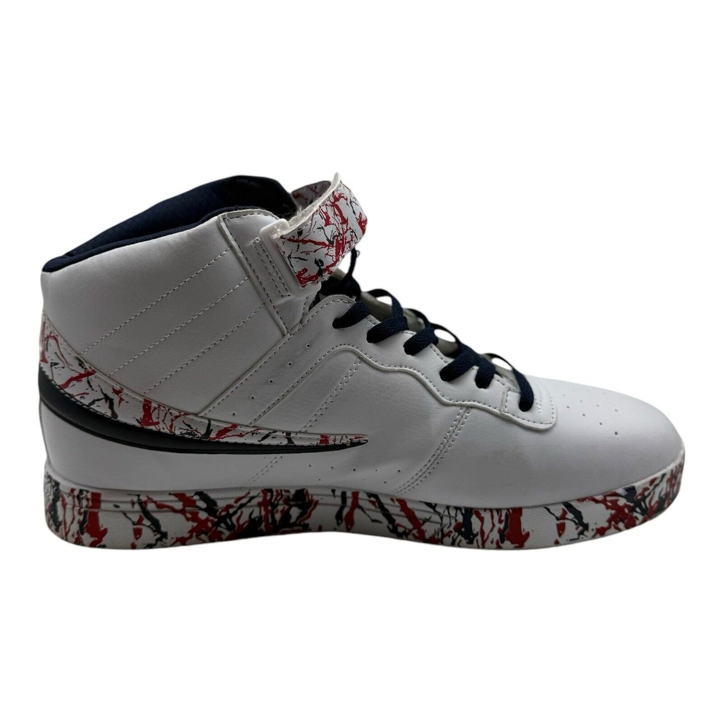 Fila Vulc 13 MP Red White & Blue Marble Size 13 - Preowned