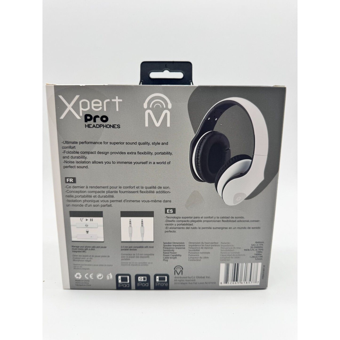 Xpert Pro Wireless Foldable Headphones