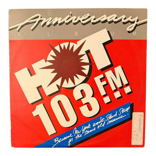 Hot 103 FM Anniversary Album LP 1987 Warlock WAR2702 Freestyle