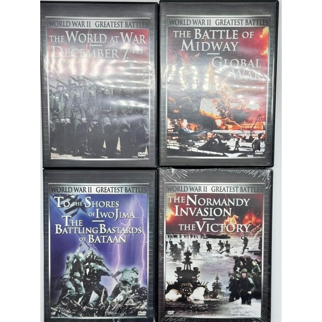 World War II Greatest Battles 4-Pack (DVD, 2001, 4-Disc Set)