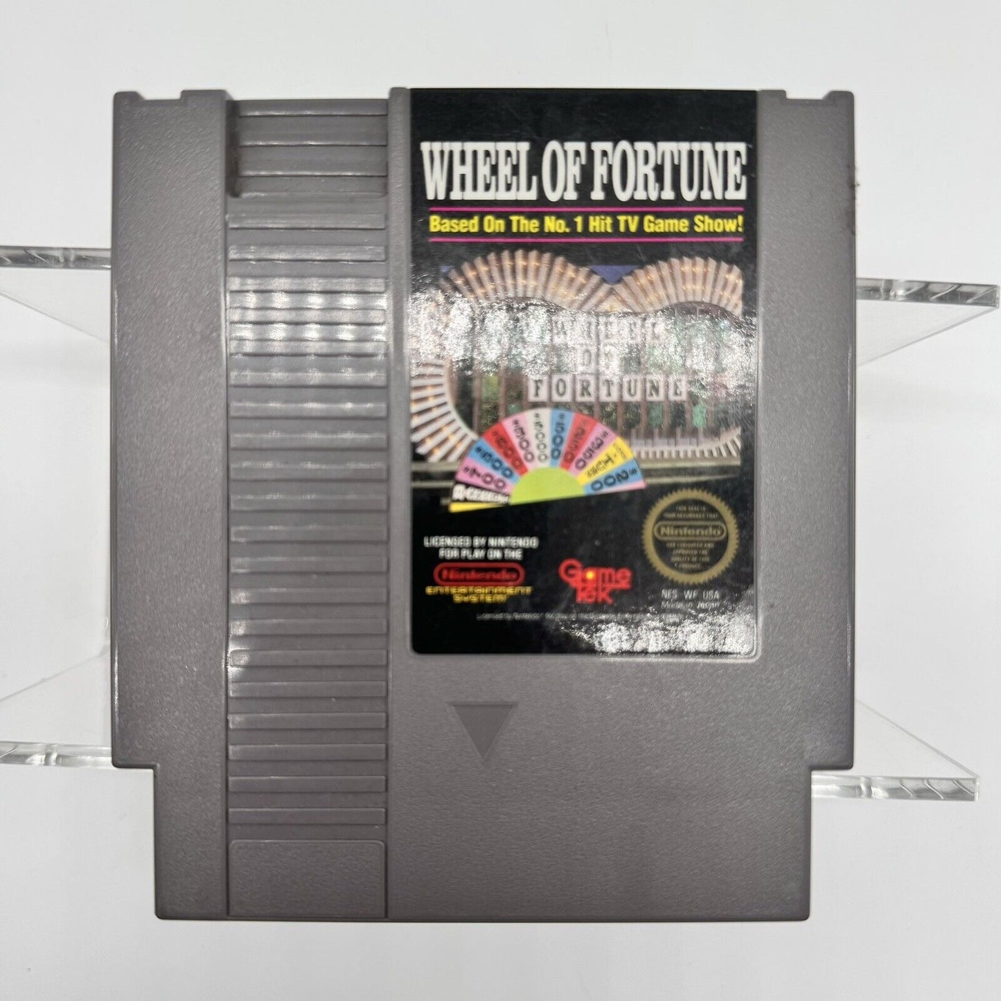 Wheel Of Fortune -- NES Nintendo Classic Original Trivia Game Cartridge