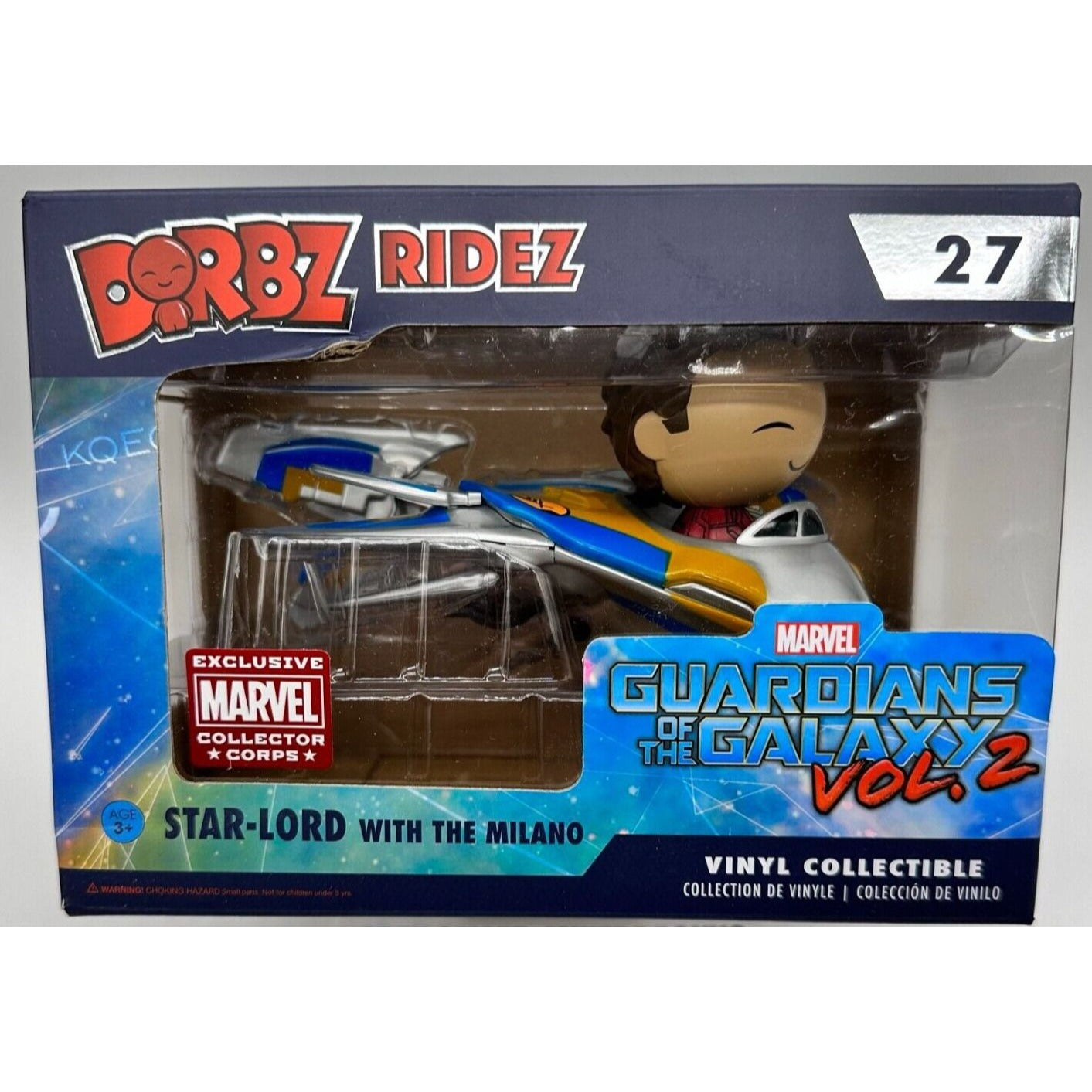 Funko Dorbz Ridez #27 Star-Lord with Milano Guardians of the Galaxy vol2