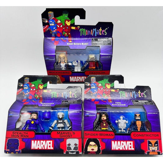 Marvel Minimates Wave 80 - Set of 6 Lot NEW Unopened