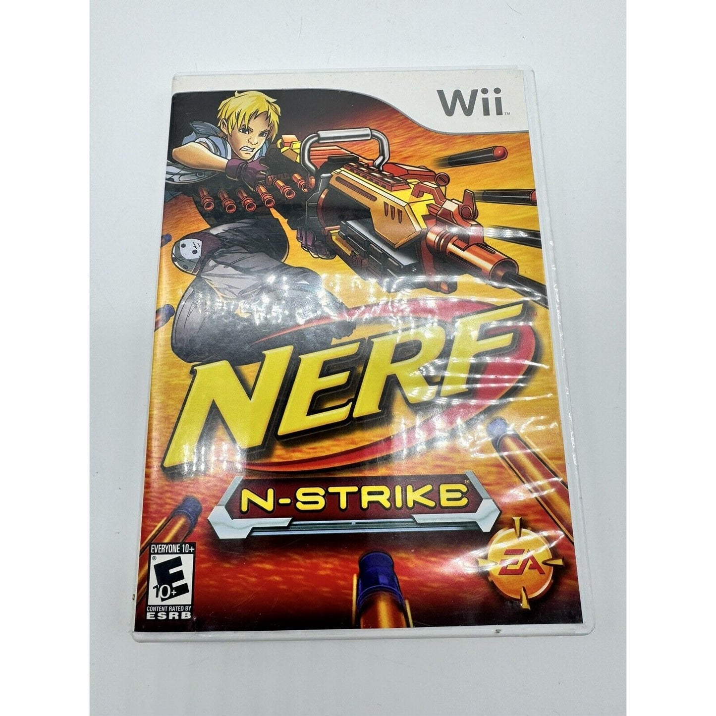 Nintendo Wii - Nerf N-Strike game and case