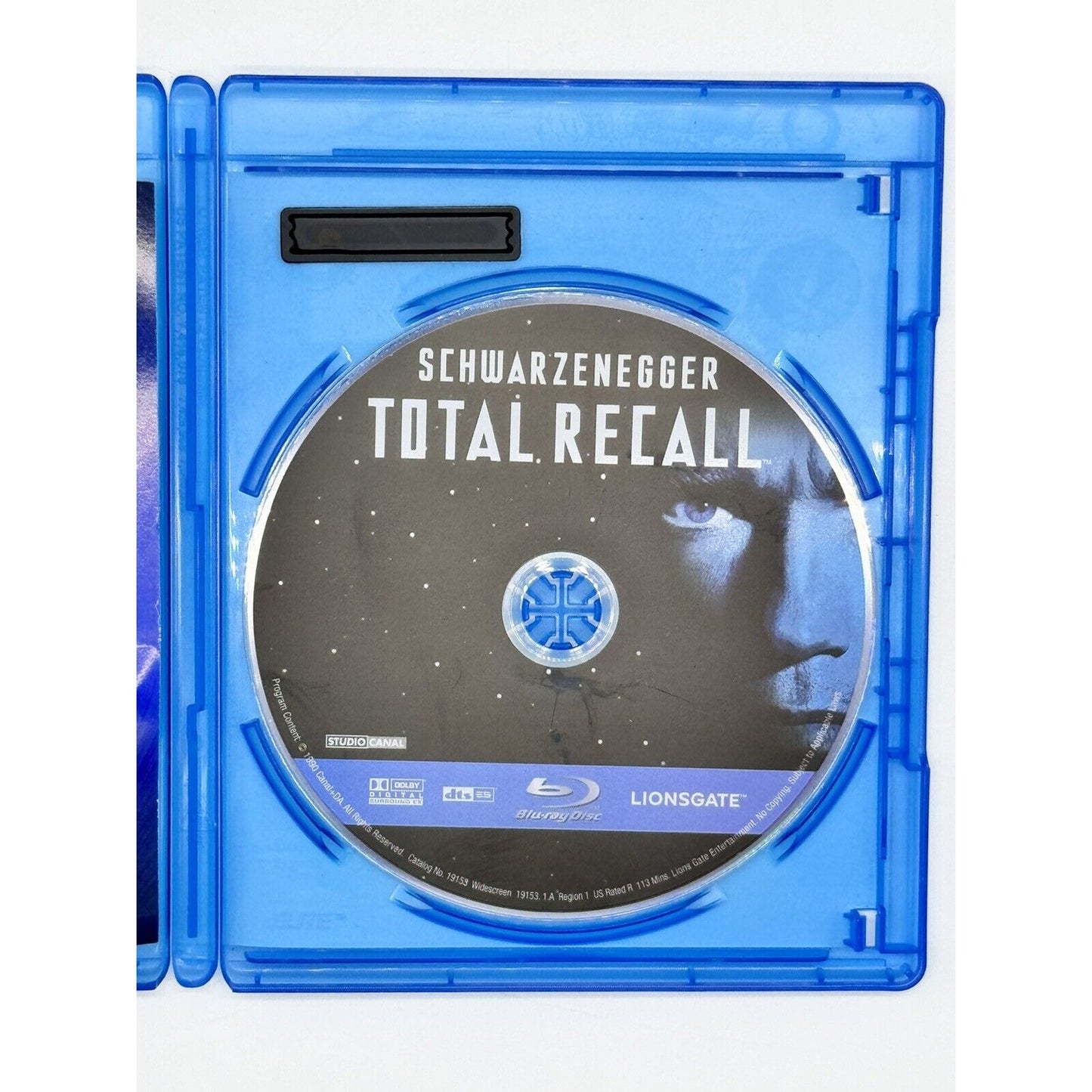 Total Recall Blu-ray Arnold Schwarzenegger  Rachel Ticotin  Sharon Stone