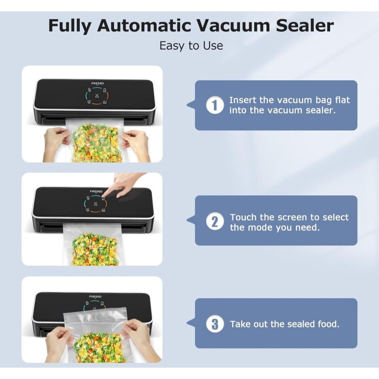 Fresco V3 Automatic vacuum sealer