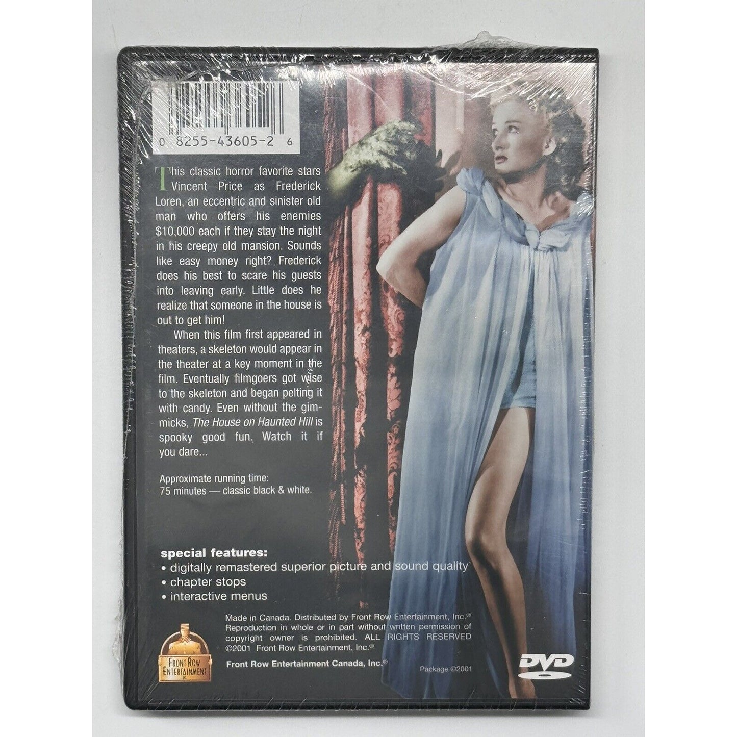 House on Haunted Hill DVD NEW