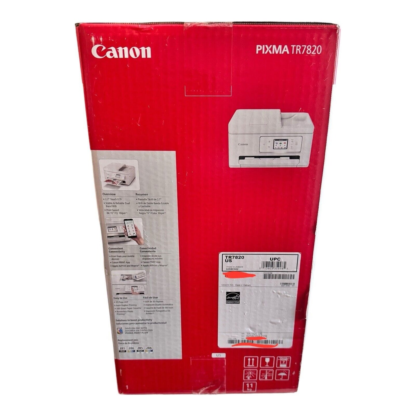 Canon PIXMA TR7820 Wireless All in One Inkjet Printer NEW