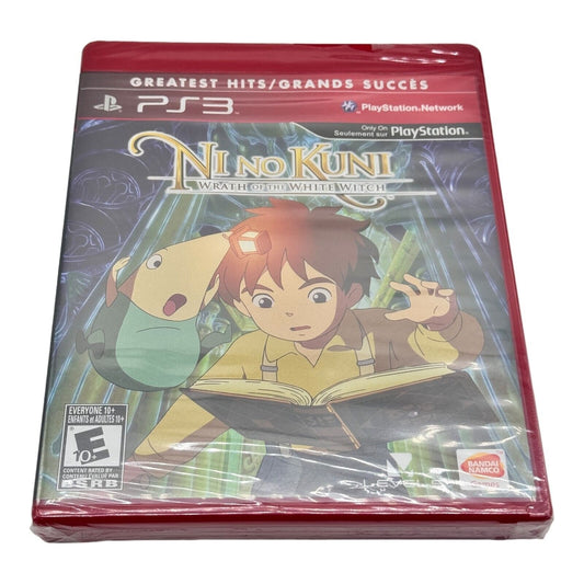 Ni No Kuni: Wrath of the White Witch (PS3, 2013) New Sealed | Rare Collectible