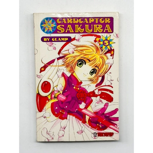 TokyoPop Card Captor Sakura Forward Reading English Manga Volume 5 Clamp