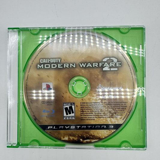 Call of Duty: Modern Warfare 2 PlayStation 3 PS3 Video Game Disc Only