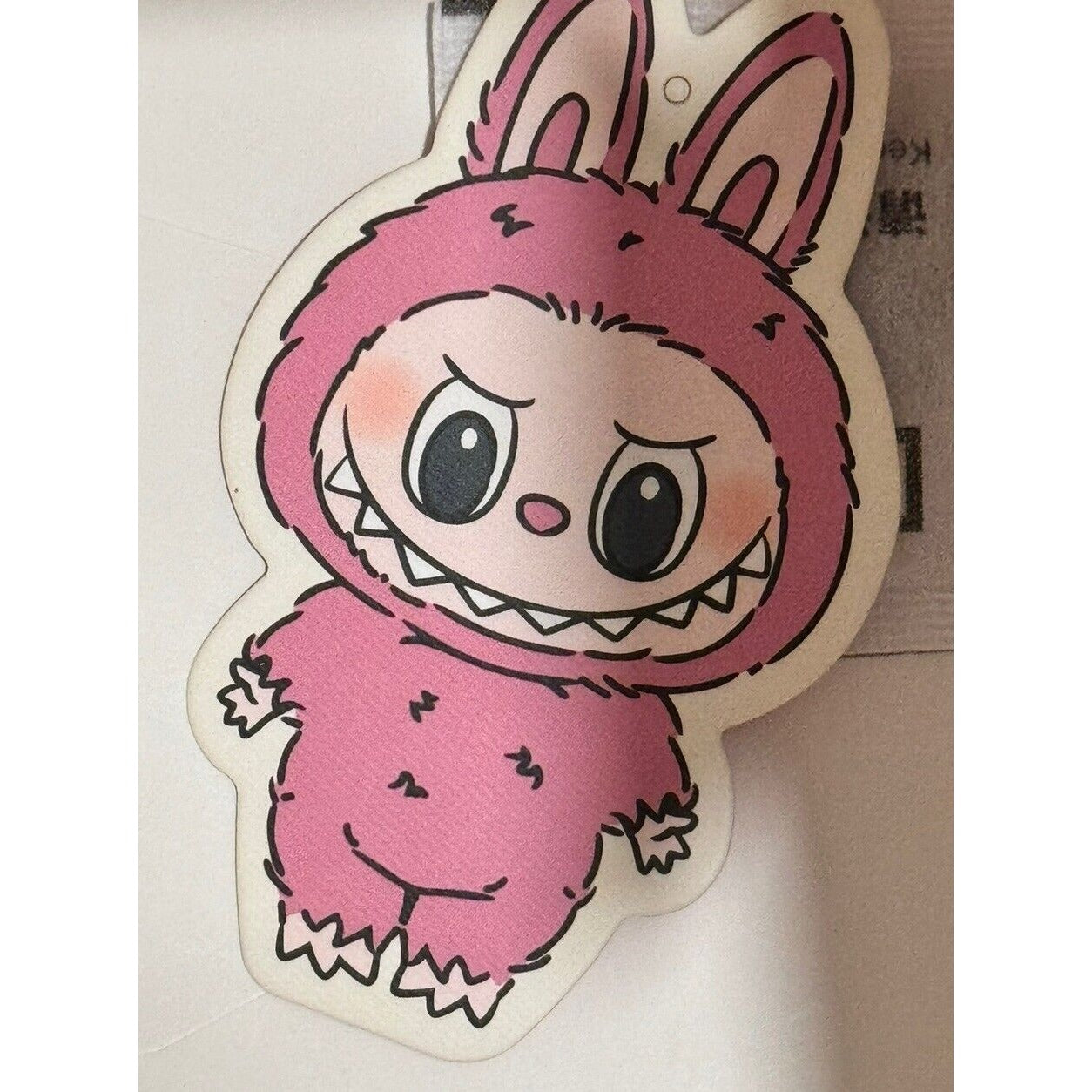 POP MART Labubu The Monsters Exciting Macaron Plush - Lychee Berry (With Card)