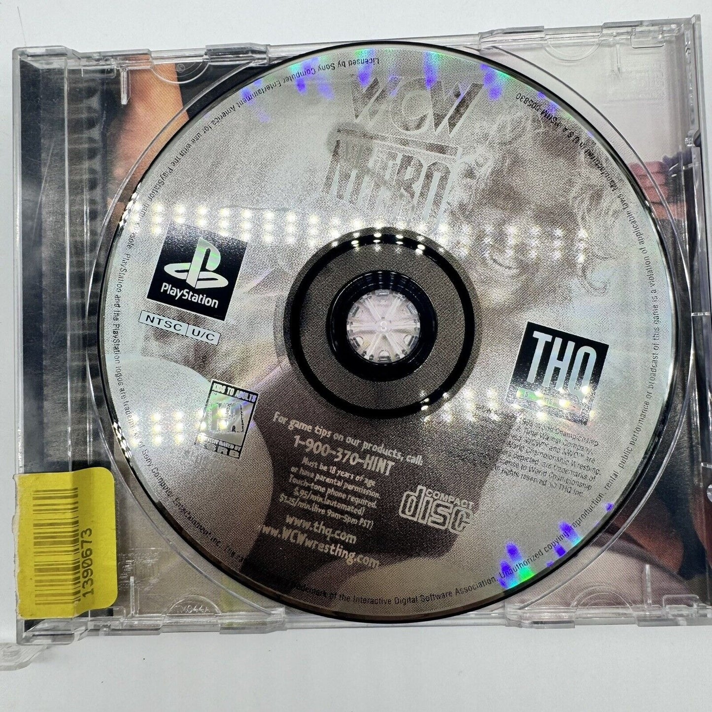 WCW Nitro (PlayStation 1) Black Label Ps1