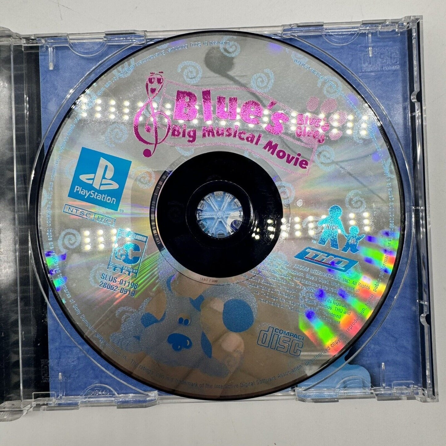 Blue's Clues: Blue's Big Musical (Sony PlayStation 1, 2001)