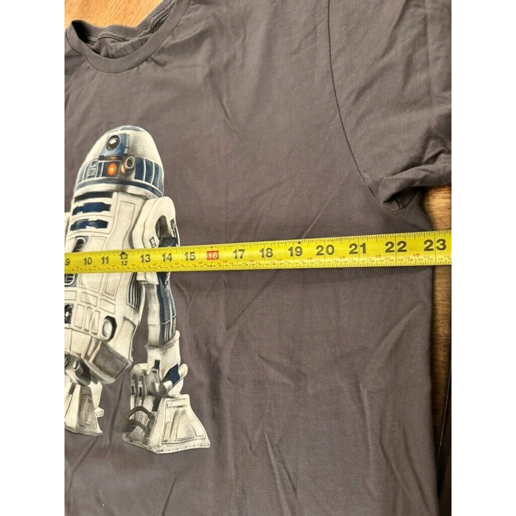 Star Wars R2D2 Classic Gray T-Shirt New Sz XL