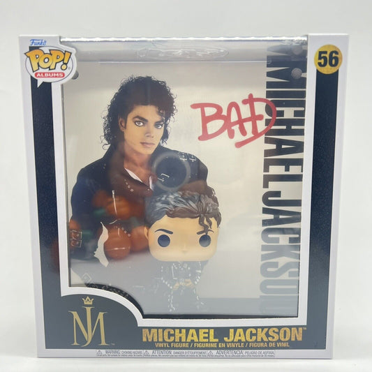 Funko POP! Michael Jackson ~ BAD Album Cover #56 ~ Brand New!