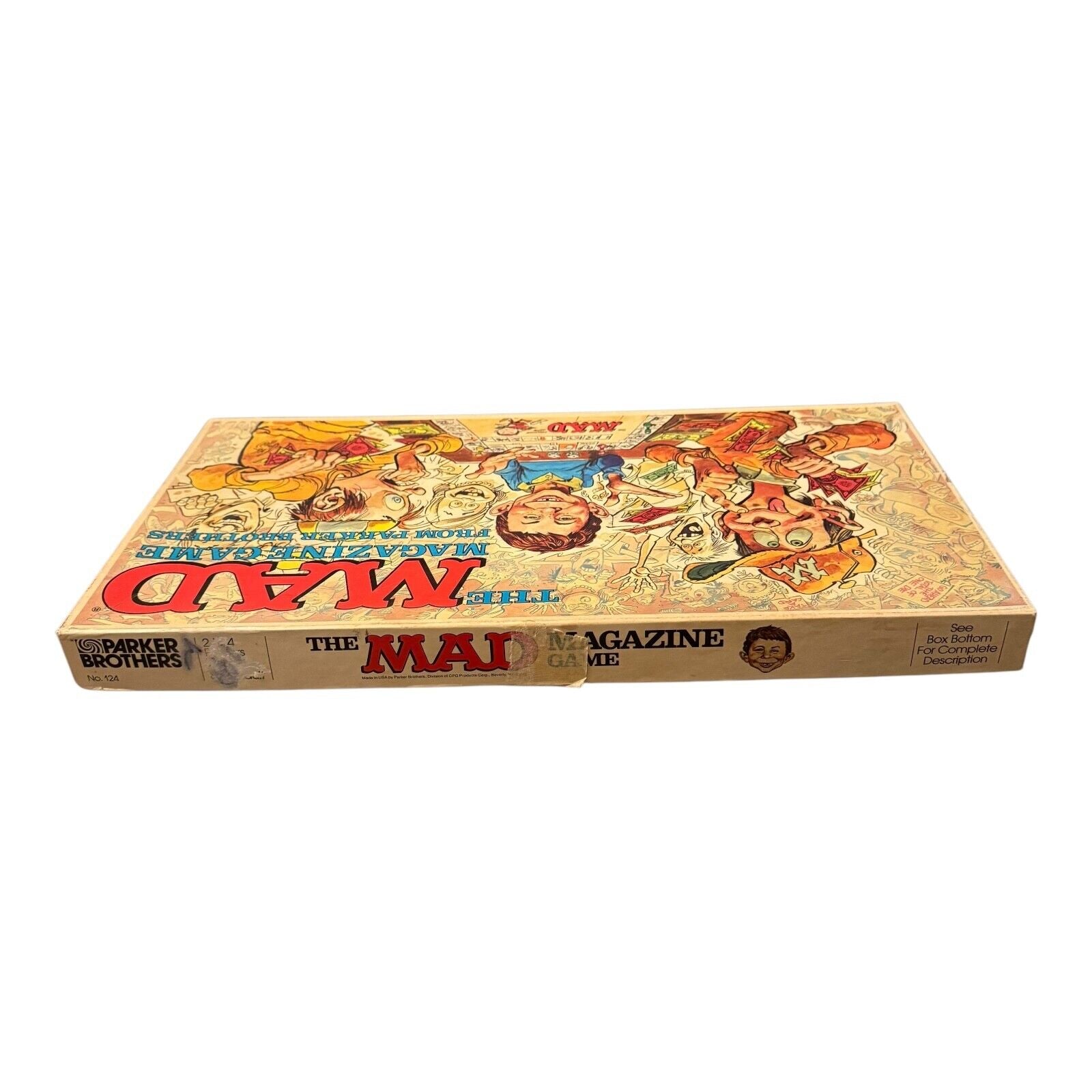 The Mad Magazine Game 1979 Parker Brothers No. 124 – Vintage Board Game
