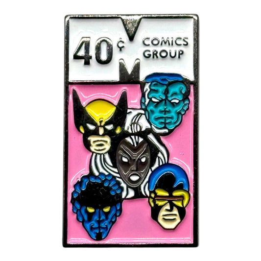 Marvel Comics X-Men Enamel Pin Wolverine Storm Cyclops Nightcrawler Comic Book