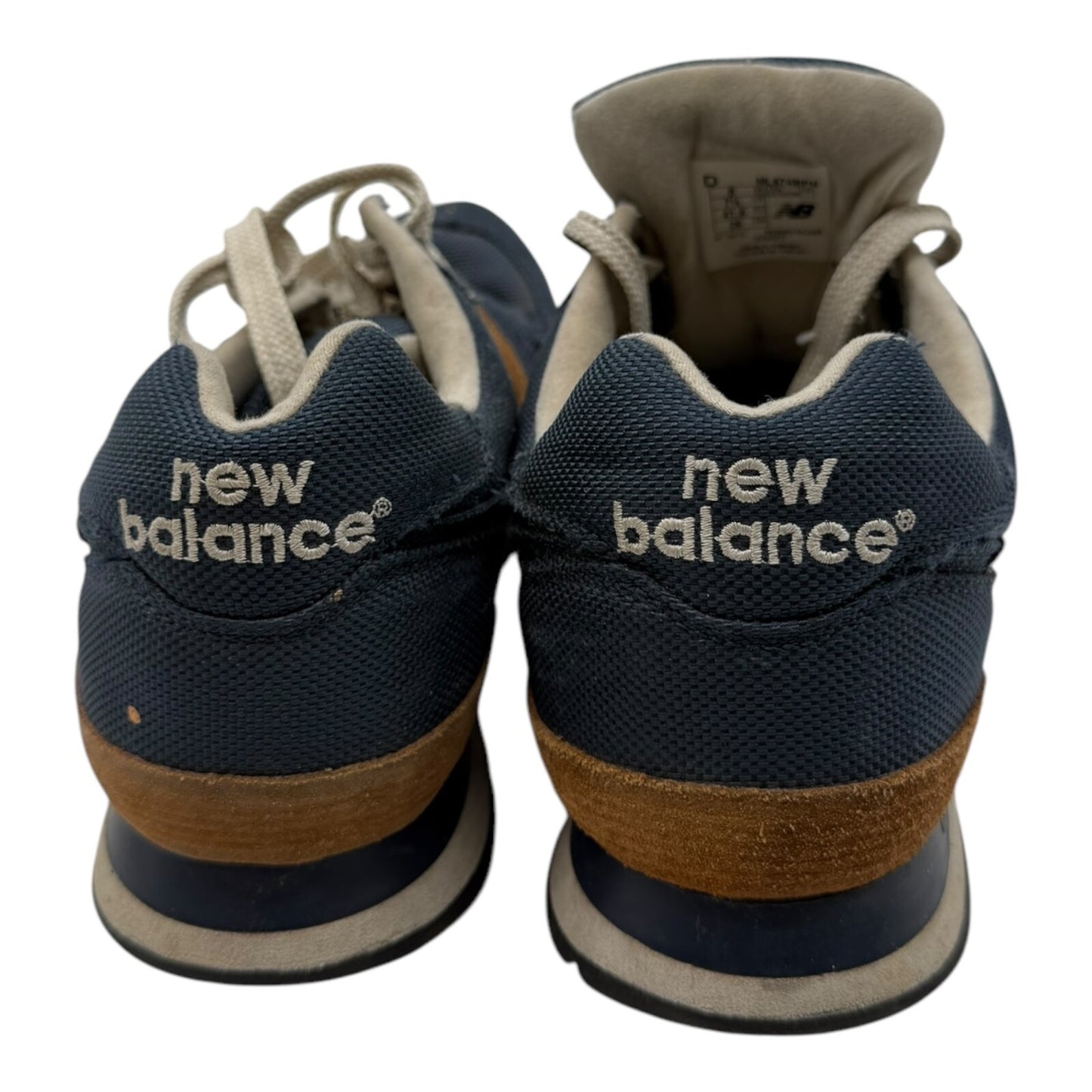 New Balance 574 Classics ML574BPN Men's Size 8 Blue Sneakers Vintage Style