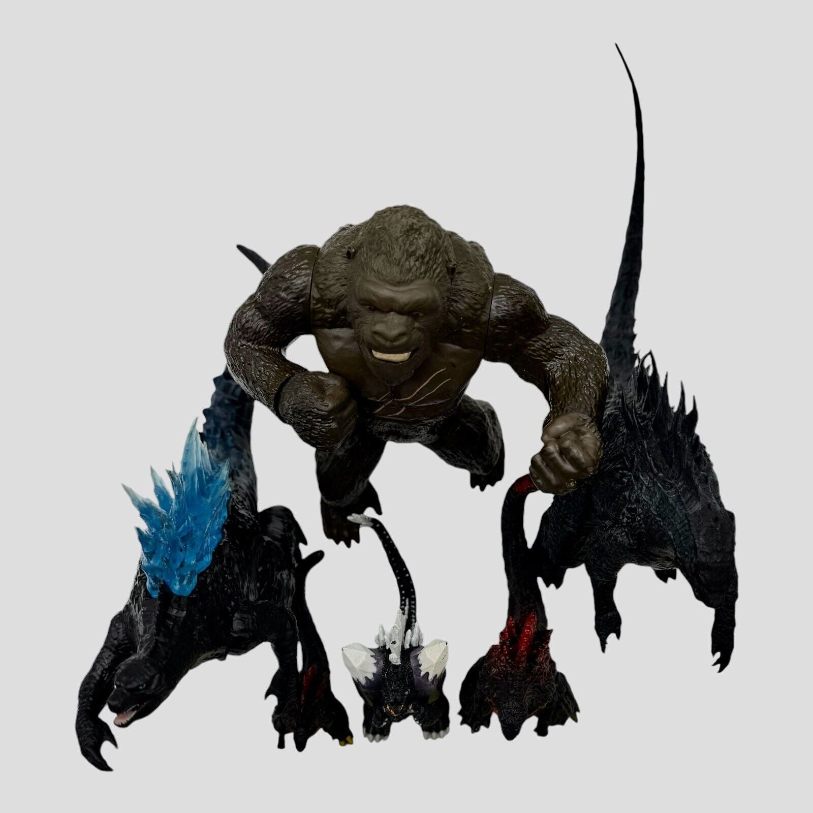 Lot of 6 Godzilla & King Kong Figures – Vintage & Modern Kaiju Collection