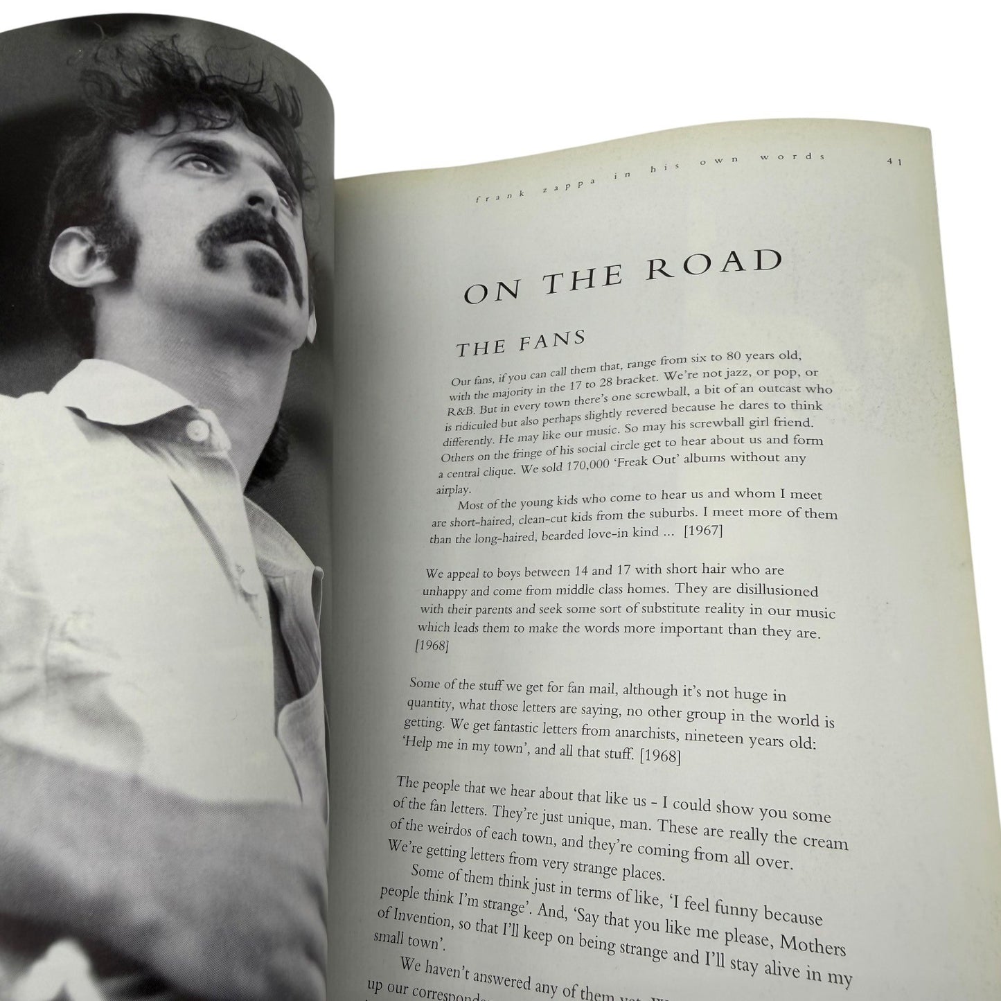 Frank Zappa Books Lot 3 Visual Documentary Own Words Growing Up Zappa